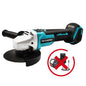 PATUOPRO 125MM M14 Brushless Electric Angle Grinder Cordless Cutting Machine Polishing Power Tool Compatible Makita 18V Battery