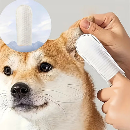 Pet Cleaning Products Ear Cleaning Wipes Ear Care Fingertips Ear Mite Removal Cat and Dog Ear Cleaning Pet Products pet towel