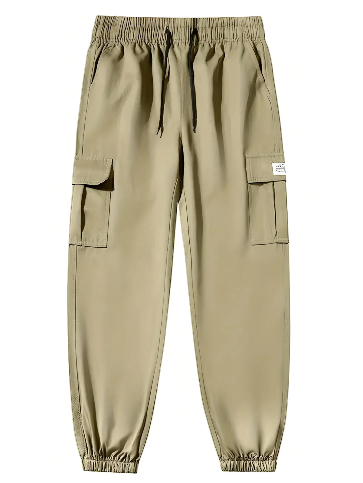 Men's Cargo Pants Sweatpants Outdoor Bunched Long Trousers  Casual Autumn Multi-Pocket Durable Workwear Male Trousers