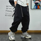 Japanese Streetwear High Quality Baggy Cargo Pants Harajuku Casual Men Clothing Plus Size Joggers Fashion Loose Work Trousers