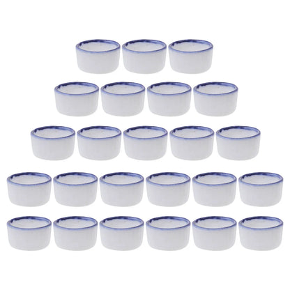 24 Pcs Reptile Water Dish Terrarium Bowl Mini Food Crawler Feeding Sink Lizard Pet Water Bowl Drinking Container Pet Drink Bowls