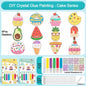 DIY Crystal Gel Painting Kit Craft Handmade Toy Children Graffiti Coloring Gift Fairy Tale & Animal Themes Educational Art Kits