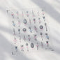 Colorful Balloon Cute Puppy Flower Cherry Bowknot Love Happy Dog Animal Self Adhesive Nail Art Sticker Decoration Manicure Decal