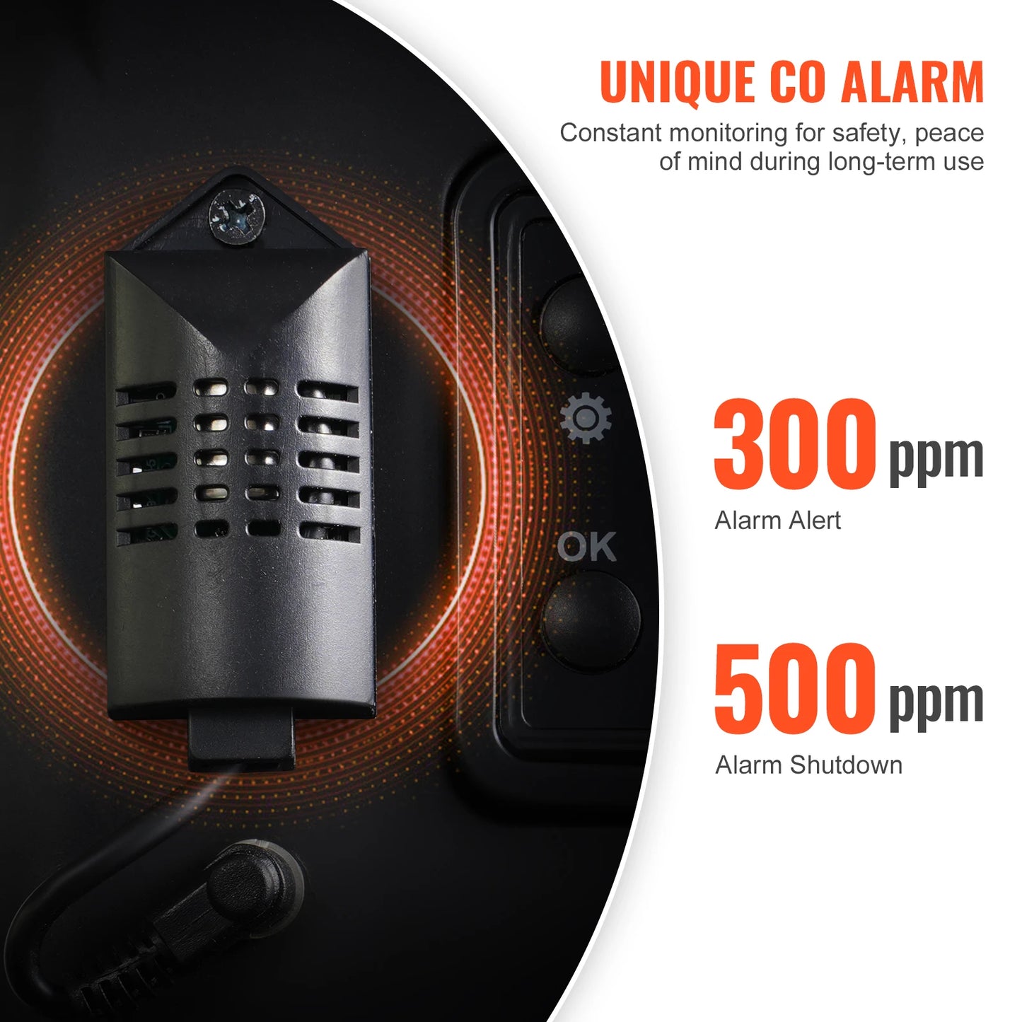 SucceBuy 8KW Diesel Heater 12/24V All in One Diesel Air Heater with Bluetooth CO Alarm Portable Car Heater for Vehicles & Garage