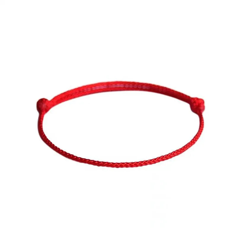Handmade Red Lucky Knot Bracelet Rope Lucky Bangle Women Lovers' DIY Best Friends Lucky Bracelet Size Adjust Drop Shipping