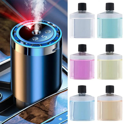 Smart Car Air Freshener Adjustable Car Smell Air Scent Ceiling Starry Scent Light 30-50ml Car Sky Automatic Ambient Freshener