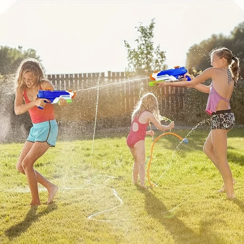 1/2Pcs Water Guns Toy for Kids Adult Summer Super Blaster Soaker Long Range Squirt Guns Outdoor Toy for Swimming Pool Lawn Beach