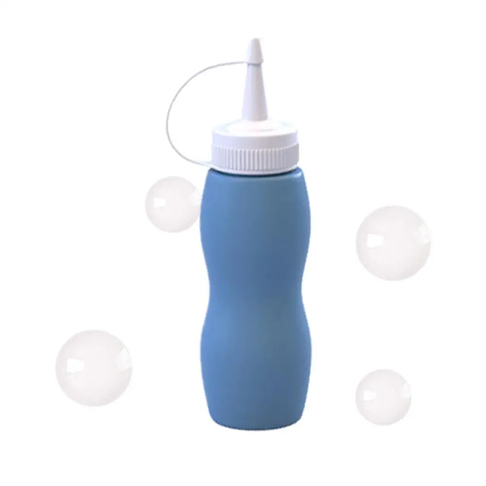 Smoke Bubble Stick Kit Rechargeable Mist Bubble Maker with Bubble Solution Gloves Charging Cable Smoky Bubble Liquid
