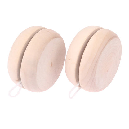 Portable Wooden Yoyo Ball Colorful Handmade Toy Creative Play & Craft Accessories for Children