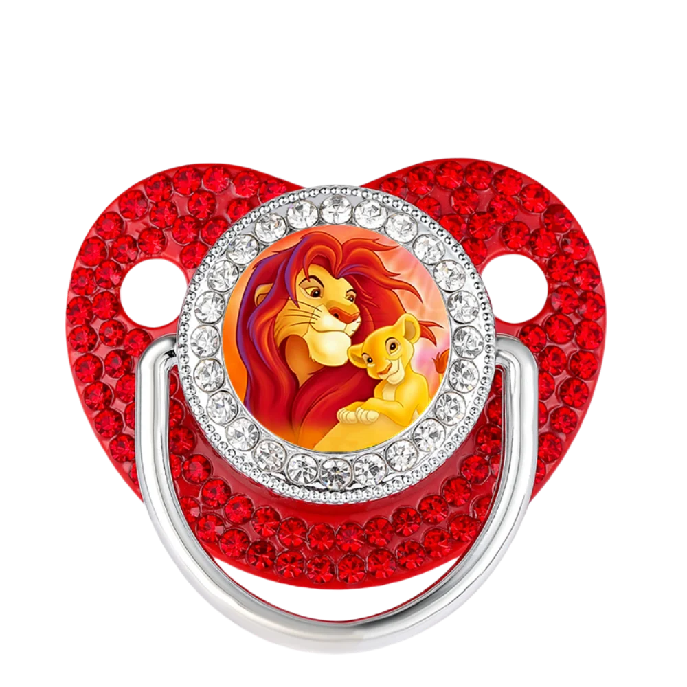 Shining nipple cartoon print baby feeding pacifier Silicone baby nipple  Baby soothing nipple  newborn sucking  0-12M