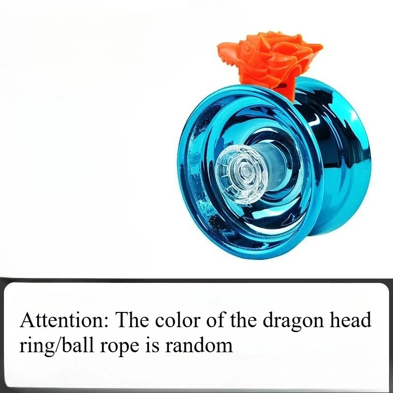 New Magic Yoyo Professional Aluminum Alloy Boys' Toy High Speed Bearing Special Prop Metal Boys and Girls Yoyo Gift