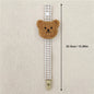 1PCS Cute Bear Baby Pacifier Clip Chain Dummy Holder Soother Pacifier Clips Strap Nipple Holder Infant Feeding Babies Accessorie