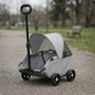 Pet Stroller with Telescopic Handle Folding Foldable Pet Stroller Sturdy Sturdy for Small Dogs, Outdoor Walks, Travel