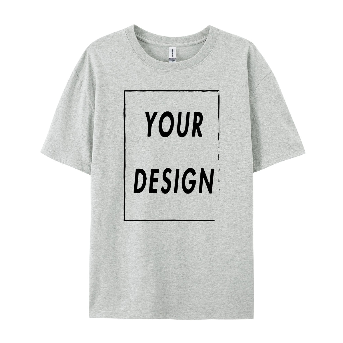 180g Custom Women Men Customised Printed 100% Cotton Short Sleeve Your Logo Photo Brand Text Tee Personalize Graphic Clothing