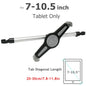 Car Tablet Headrest Holder for 7-13" Tablets Adjustable Car Back Seat Headrest Tablet Mount Stand Road Trip Essentials for Kids