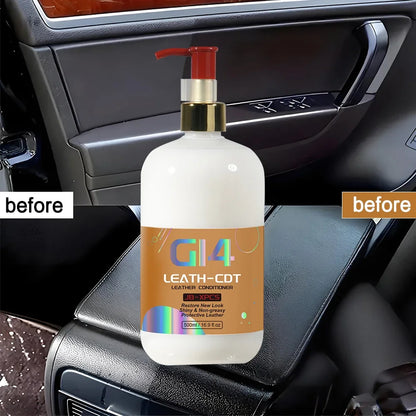 G14 Car Leather Conditioner Agent Restore New Look Protective Leather Clean Refresh Restoration Agent Black Shine Seal Brighten