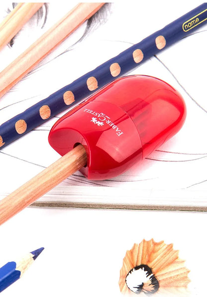 Double Hole and One Hole Pencil Sharpener Creative Transparent Pen Knife Kid Student Cutting Stationery School Supplies