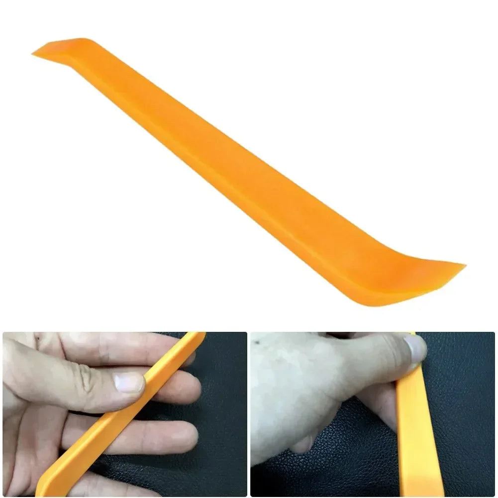 Car Audio Disassembly Tool Plastic Pry Bar Door Panel Disassembly Pry Panel Clip Rocker Crowbar For Car Door Clip Panel Removal