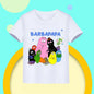 barbapapa Children's Suit for Girls Children's Clothing Girl Child Tracksuit Pajamas Kids Football Kits Korean Popular Clothes