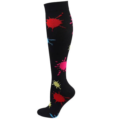 58 Style Compression Socks Medical Edema Diabetes Varicose Vein Stockings Graduated Pressure Legging Nursing Knee High Stockings