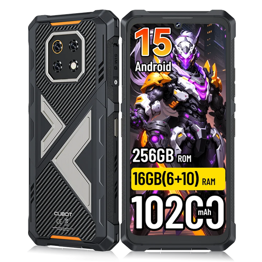 [Shipping From Poland] Cubot KingKong ES 3 Rugged Smartphone 16GB(6+10)+256GB Android 15 10200mAh 6.745'' 4G Mobile Phone NFC