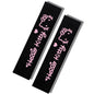 Hello Kitty Car Seat Belt Covers 2Pcs Soft Auto Seatbelt Shoulder Pads Universal Car Interior Accessories for Decoration Comfort