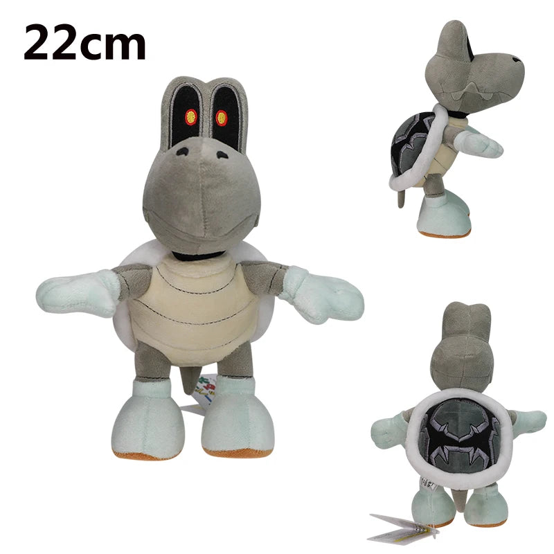 Cartoon Plush Toy Bullet Bill Shy Guy Waluigi Wario Donkey Kong King Boo Spiny Dry Bones Anime Stuffed Doll Peluche Toys Gift