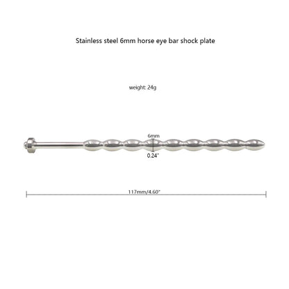 Male Eye Stick Urethral Insertion Stick Pulse Pulling Bead Urinary Blockage Ultra Long Stainless Steel Masturbation Orgasm Tool