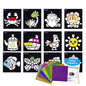12Pcs DIY Cartoon Magic Transfer Painting Crafts for Kid Crafts Creative Drawing Educational Learning Art School Supplies