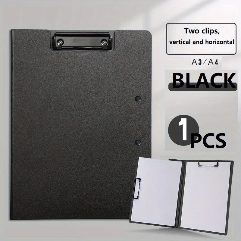 A4 Folders Board Test Paper Folder Data Storage Bag File Storage Documents Organizer Clipboard With Cover For Student Stationery