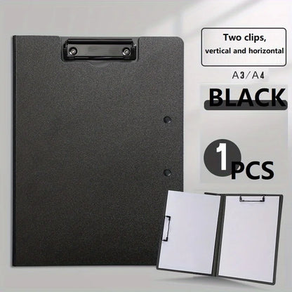 A4 Folders Board Test Paper Folder Data Storage Bag File Storage Documents Organizer Clipboard With Cover For Student Stationery