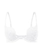 Solid Underwire Bra push up Lingerie comfort padded bra lift up thick cup lace bralette