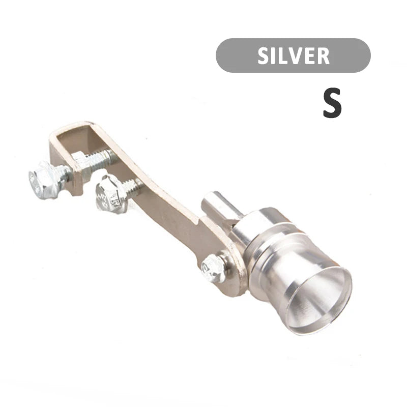 Universal Car Exhaust Pipe Oversized Turbo Whistle Car Refitting Turbo Whistle Exhaust Pipe Sound Tail Muffler