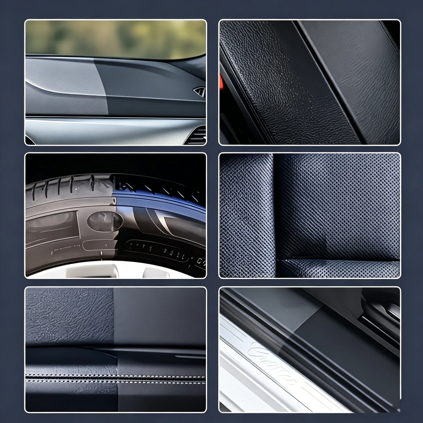 All-Purpose Auto Interior Polish, Enhance Gloss & Maintain Leather Seats Easily