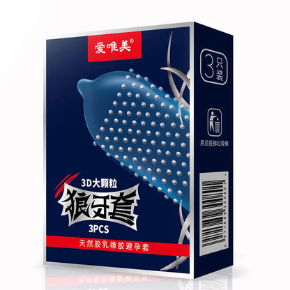 G-spot Dotted Condoms Vaginal Stimulation Strengthen Stimulus Massage Condoms Contraception Supplies Adults Sex Toy For Men