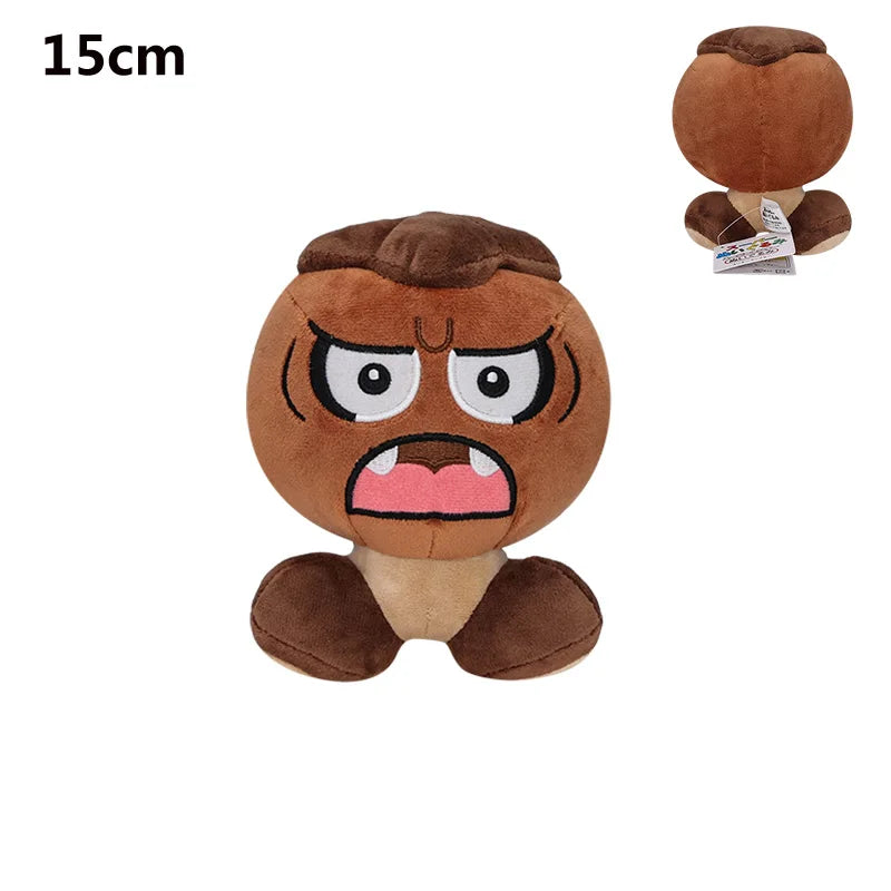 Cartoon Plush Toy Bullet Bill Shy Guy Waluigi Wario Donkey Kong King Boo Spiny Dry Bones Anime Stuffed Doll Peluche Toys Gift