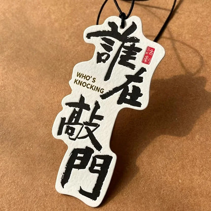 Custom Car Air Freshener Personalized Hanging Scented Paper Odor Eliminator Long Lasting Fragrance for Car Interior Decor Gift