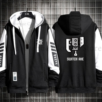 Monster Hunter Print Hoodie for Men Women Hooded Zip-up Autumn Coat Long Sleeve Man Hoodie Hooded Shirt Casual Sweatshirts