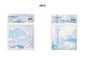 Painting Memo Pad Monet Van Gogh No-sticky Note Decal Scrapbooking DIY Notepad Diary Stationery School Supplies