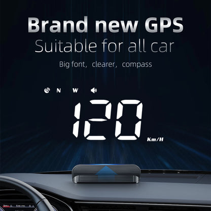 M3 OBD2 HUD / M1 GPS Head Up Display Auto Projection GPS Speedometer Digital Car Accessories Glass Projector Display HUD Alarm