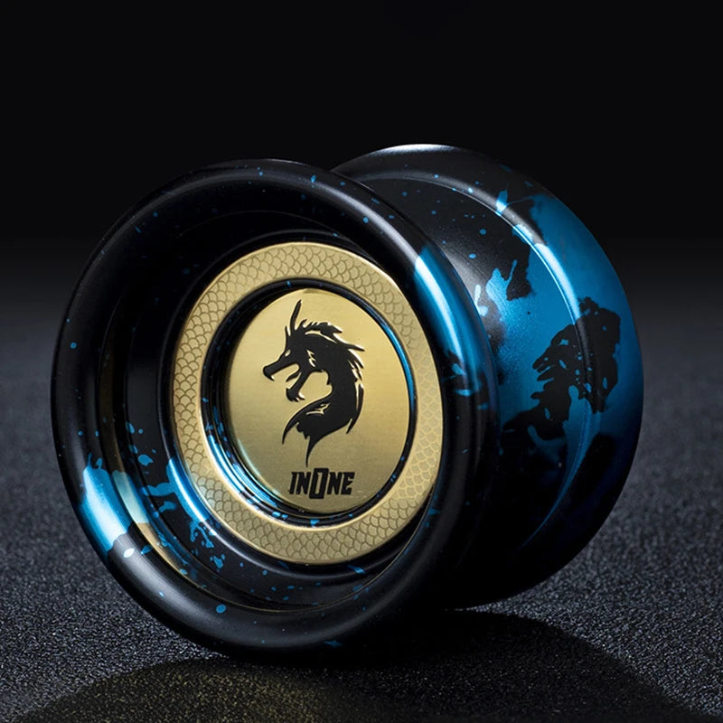 Yoyo Professional Magic Metal Yoyo With 10 Ball Bearing Alloy Aluminum High Speed Unresponsive Yoyo Classic Toys For Kids