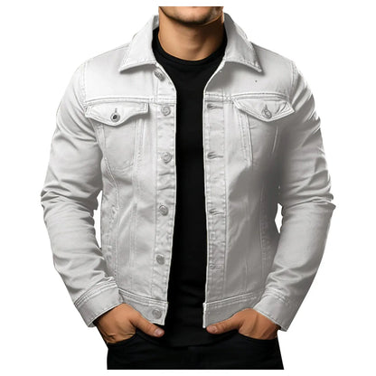 Men'S Casual Fashionable Outerwear Jacket Mens Medium Long Cotton Jacket Men'S Jackets Casual Daily Wear Jacket Ropa De Hombre