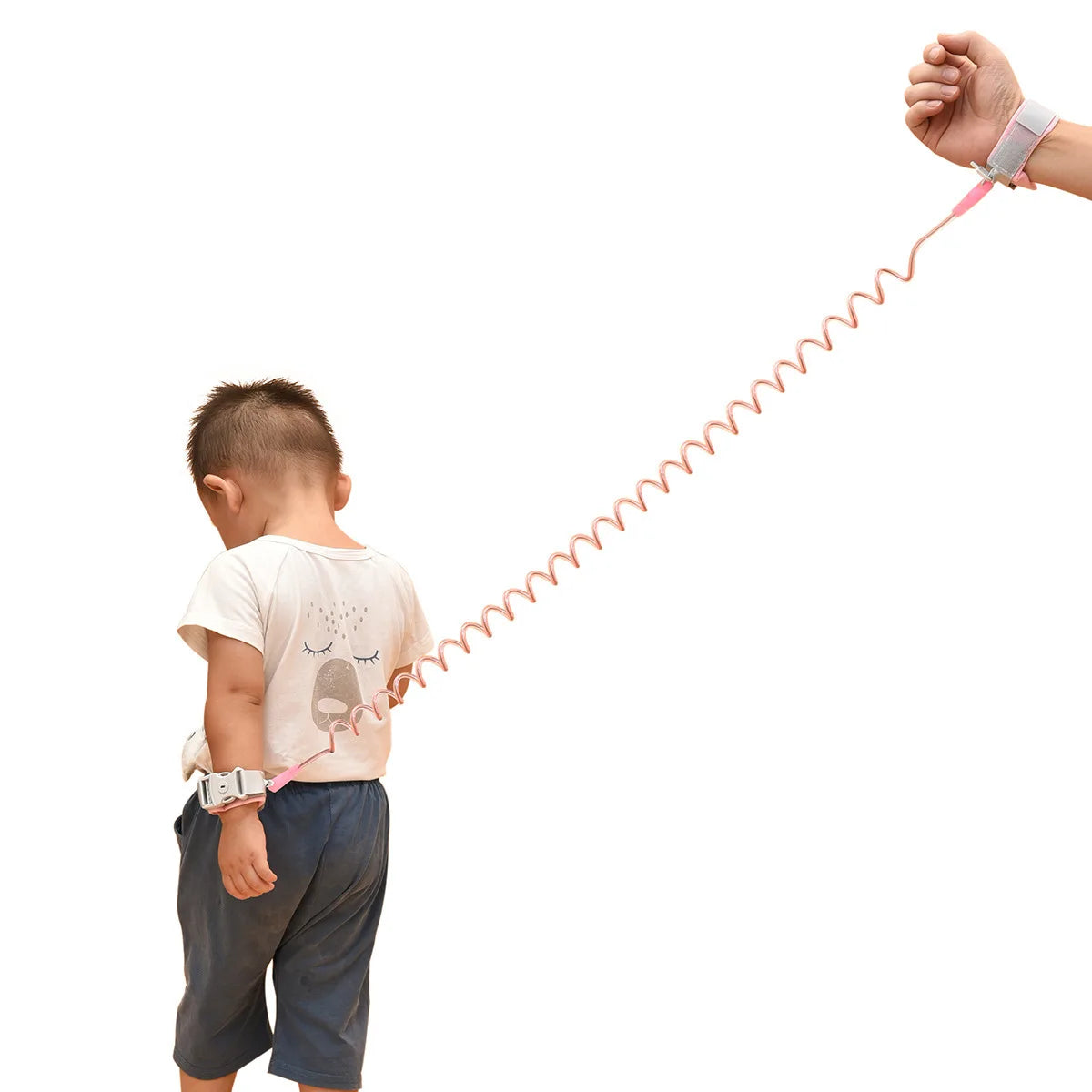 2-meter Lock Key for Infants Young Children Anti Loss Traction Rope for Anti Loss Bracelet for Children and Baby Safety Belt