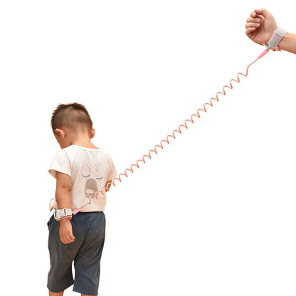 2-meter Lock Key for Infants Young Children Anti Loss Traction Rope for Anti Loss Bracelet for Children and Baby Safety Belt