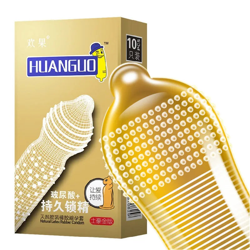 10pcs Hot Sale Wholesale Condoms in Bulk Different Type Of Penis Sleeves Extra Lubricated Smooth Condoms Contracepation Sex Toys
