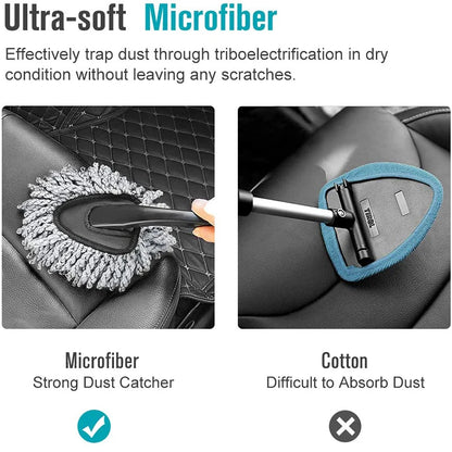Universal Car Collector Cleaning Dusts Mop Bristles Strong Water Absorption Vehicle Cleaning Wax Mop Brush Car Wash