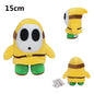 Cartoon Plush Toy Bullet Bill Shy Guy Waluigi Wario Donkey Kong King Boo Spiny Dry Bones Anime Stuffed Doll Peluche Toys Gift