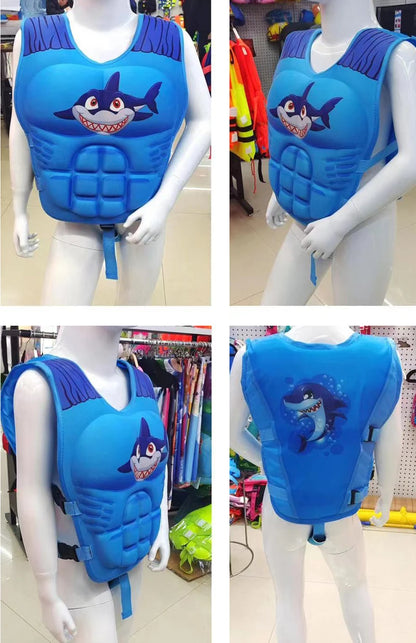 Boy Girl Non Inflatable Swim Vest Safer Baby Float Vest Swimwear Kids Good Swimming Learning Helper Swimming Pool Accessories