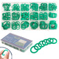 Car A/C Repair Kit R12 R134a Refrigeration Tire Valve Stem Cores,Car Air Conditioning Compressor Seals O-Ring