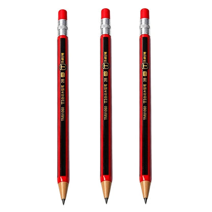 1-42Pcs Mechanical Pencils Set 2B 2.0mm Automatic Student Pencils with Sharpener Color Pencil Leads School Pens Cute Stationery